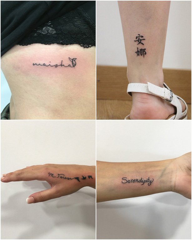 Tatuajes pequeños en Getafe 