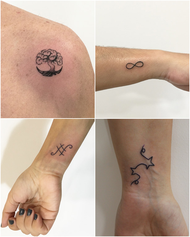 Tatuajes pequeños en Getafe -Símbolos